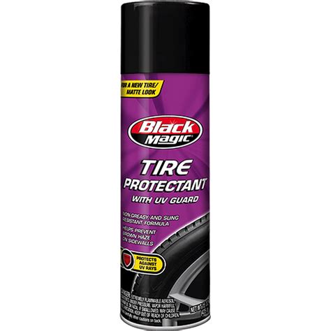 Black magic tire spray